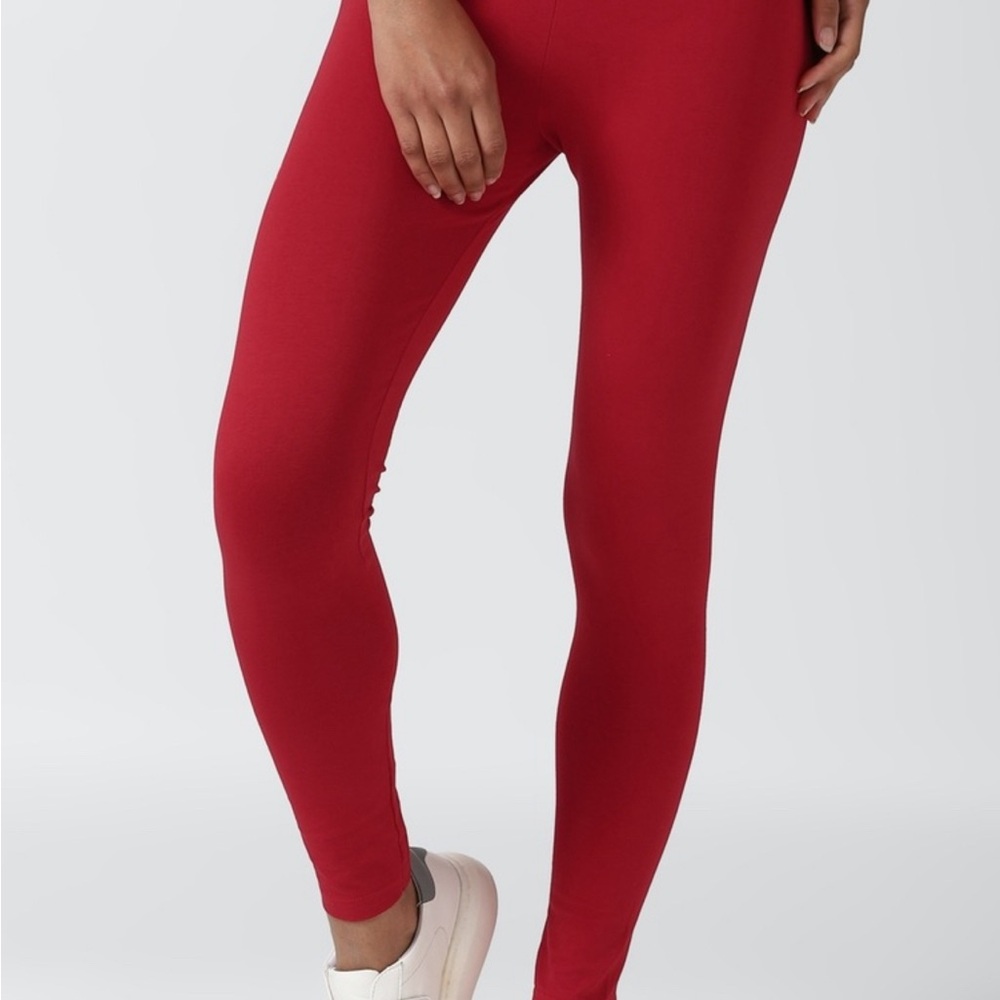 Forever 21 Red Leggings